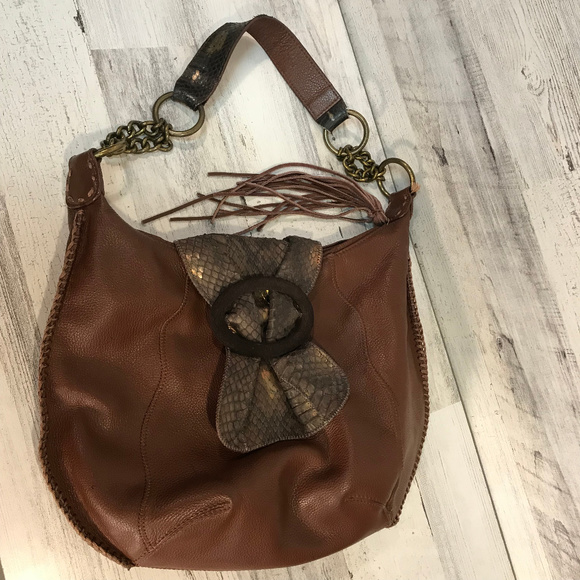 Chi Genuine Snakeskin and Leather Purse [258] - Picture 2 of 10